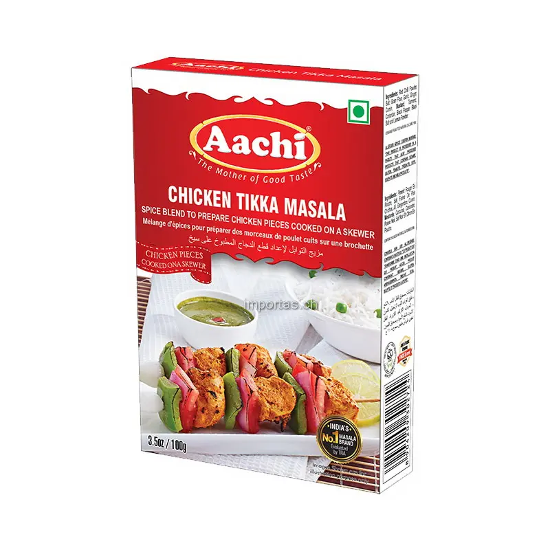 AACHI Red Chilli Long (Stem cut) 100g