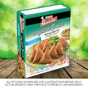 MAZEDAR Vegetable Samosa 50pieces